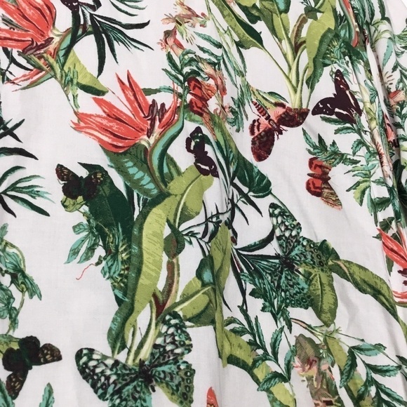 NWT H&M Tropical Dress - Picture 4 of 5